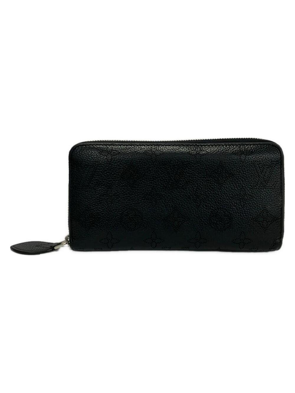Louis Vuitton Zippy Wallet Noir Mahina #374141L65B